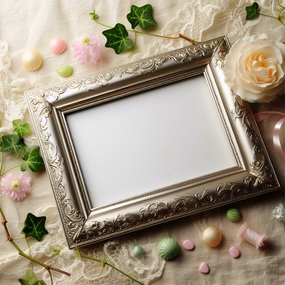 欧式雕花边框相框图片素材